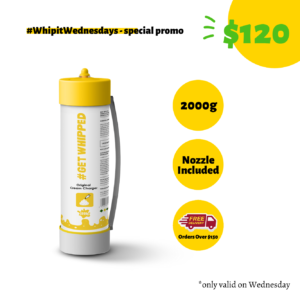 1x 2000g Cream Charger